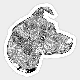 Miniature Fox Terrier - Lola Sticker